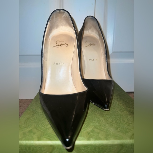 Genuine patent leather Christian Louboutin So Kate in size 38 - Picture 6 of 7
